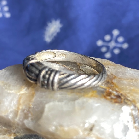 Sterling silver Decretive Ring - Antique - Picture 5 of 6